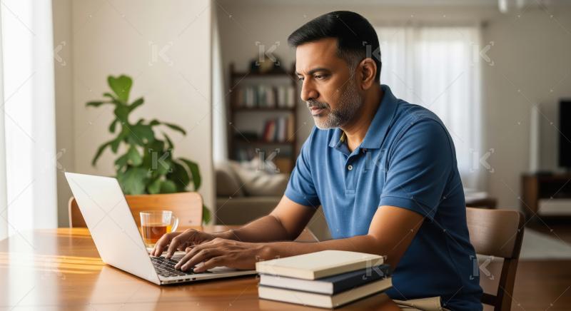 Young professional financial man giving advise to customer