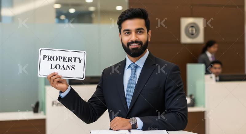 Young professional financial man giving advise to customer