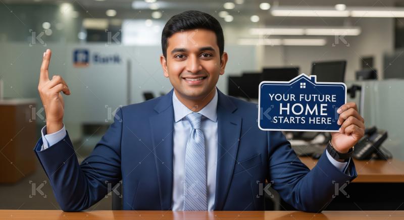 Young professional financial man giving advise to customer