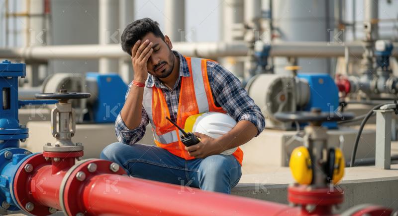 A construction professional in a yellow hard hat and safety vest
