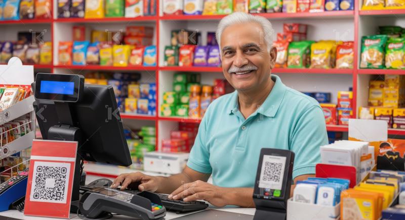A senior Indian man with distinguished grey hair, wearing a ligh