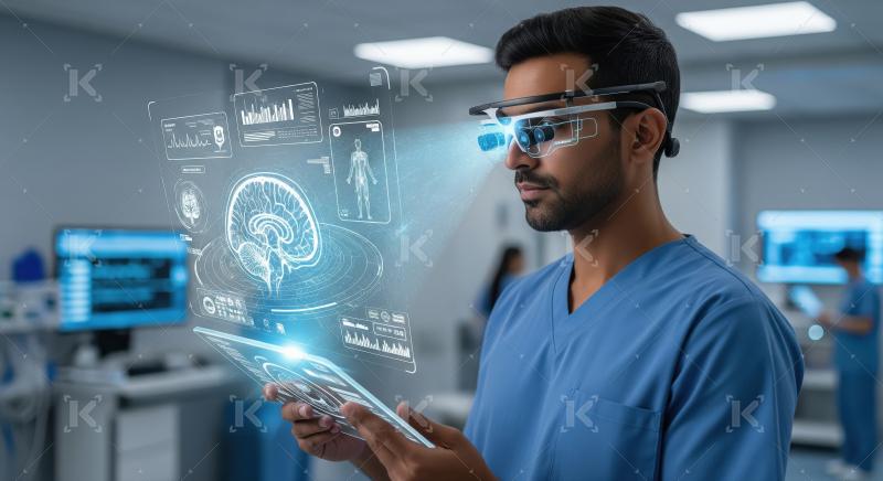 Doctor Uses AR Glasses for Advanced Medical Diagnostics