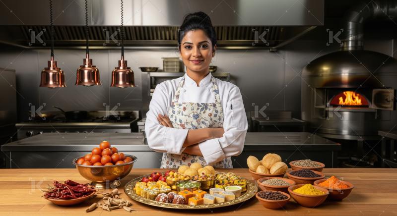 Professional Indian Chef Showcases Traditional Sweets and Spices